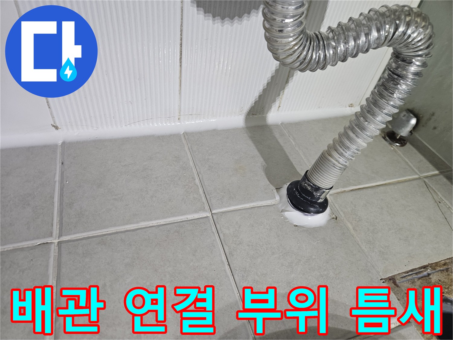 화장실 바닥-배수구 주변 상태