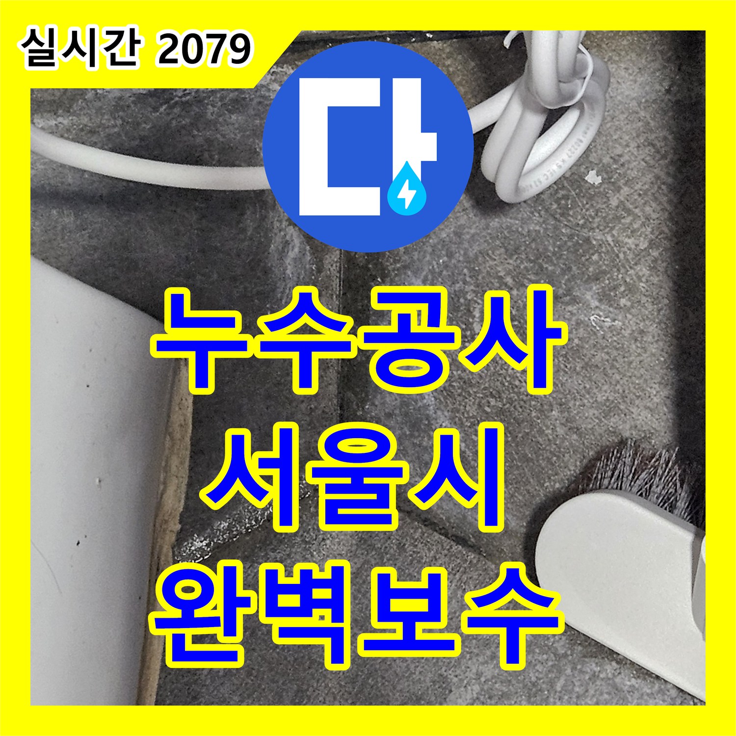 누수설비, 천장 누수 문제 첨단 장비로 탐지한 도봉구 현장