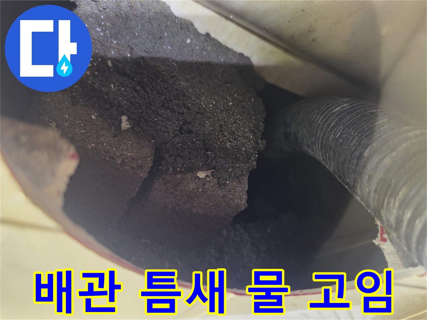 욕조-하단-배수-라인-균열-확인