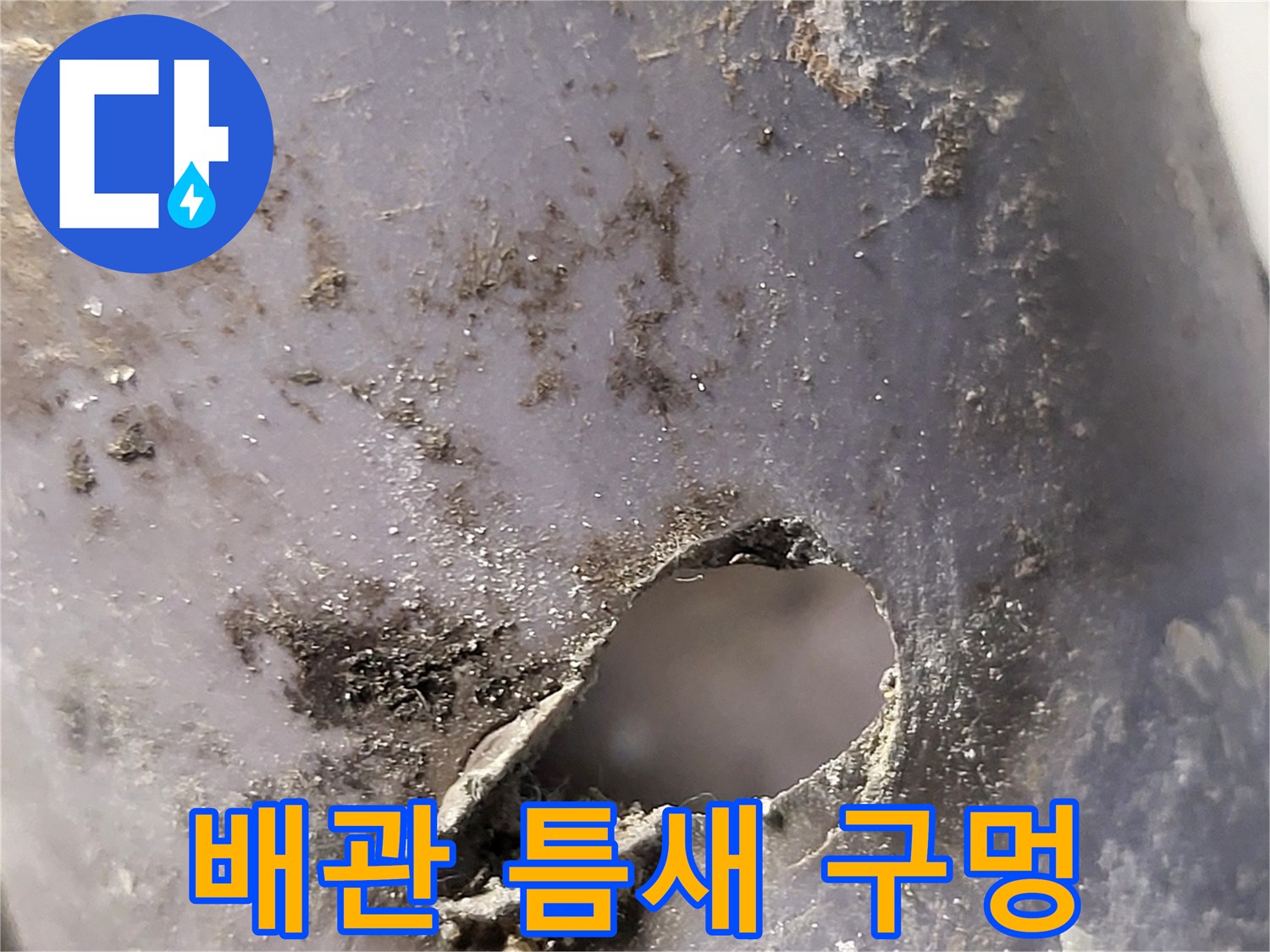 물샘-원인인-배관-외벽-파손-지점