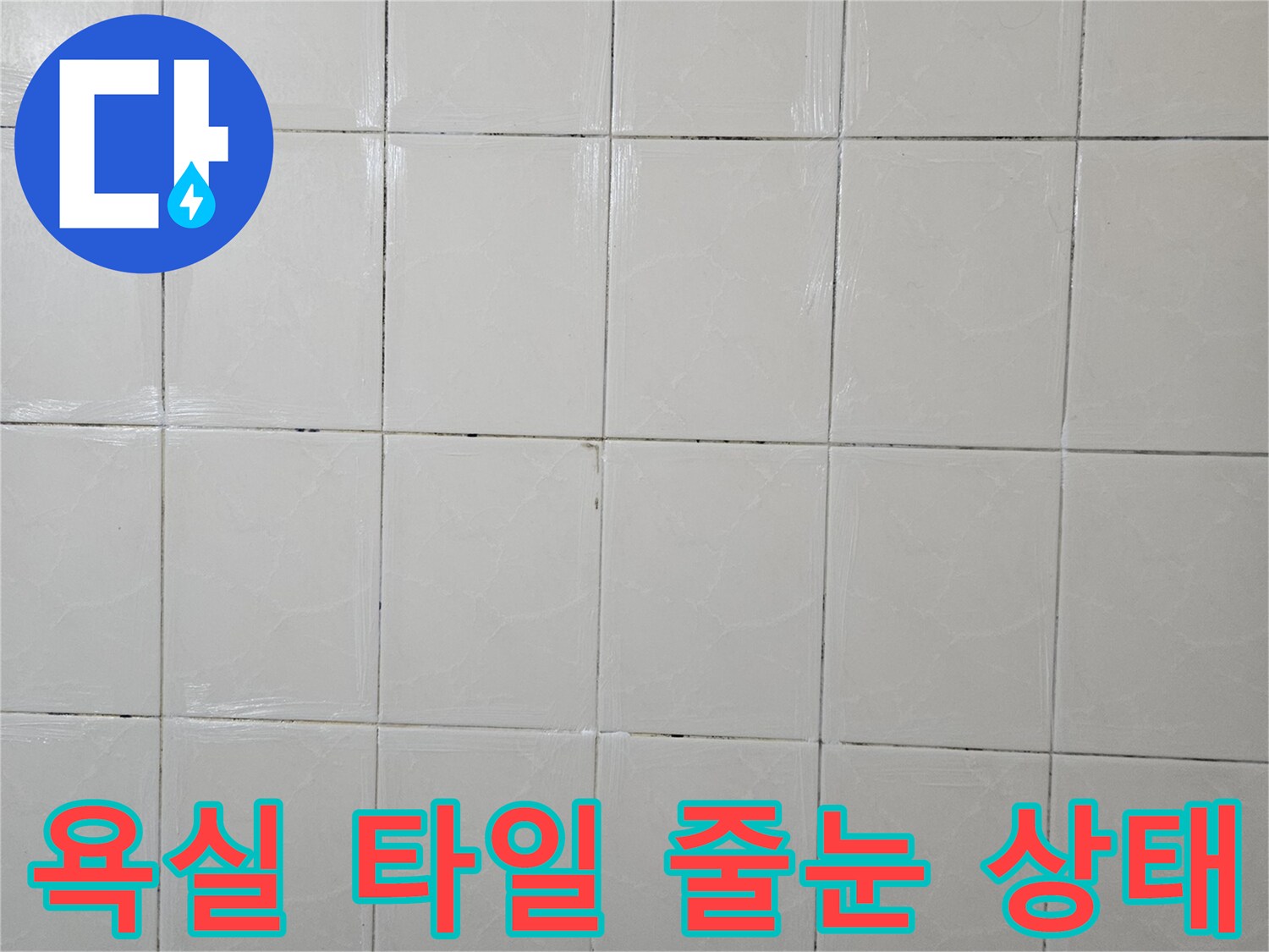 화장실-타일-줄눈-사이-틈새-확인