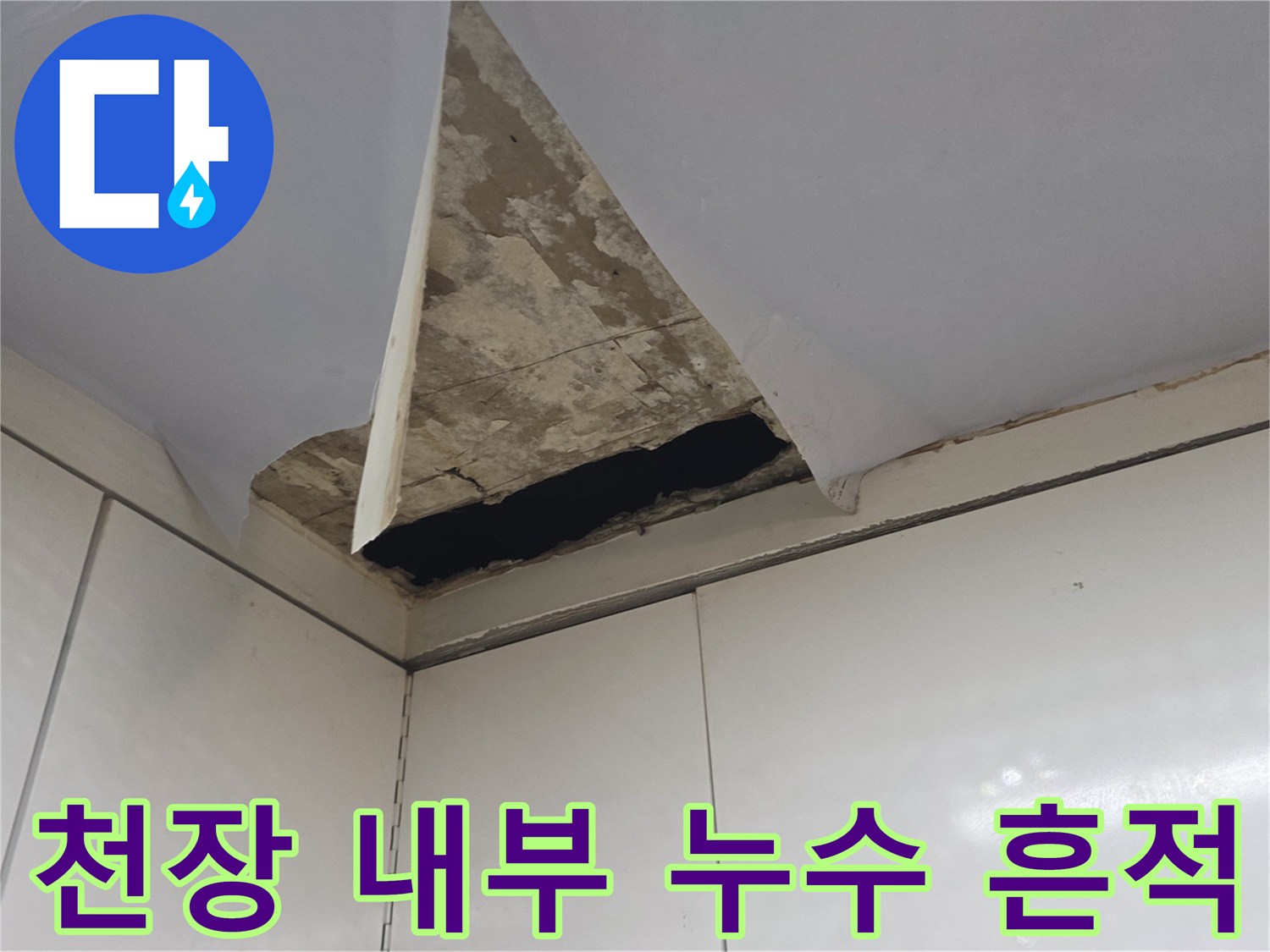 상부장-아래쪽-천장-틈새-내부-오염